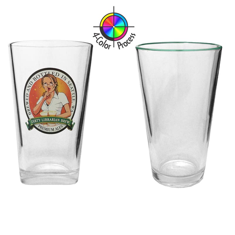 Branded Bar Glasses Made in America