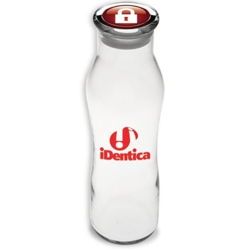 Made in America Glass Water Bottle